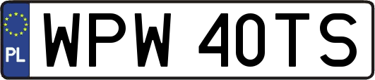 WPW40TS