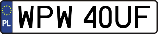 WPW40UF
