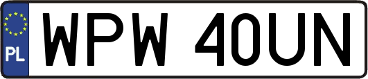 WPW40UN