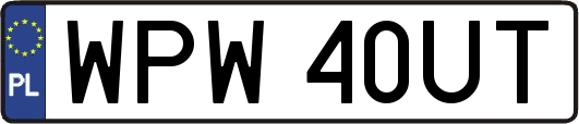 WPW40UT