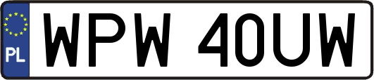 WPW40UW