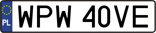WPW40VE