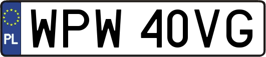 WPW40VG