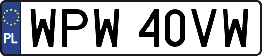 WPW40VW