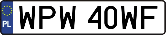 WPW40WF