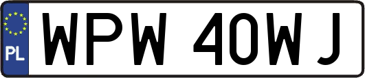 WPW40WJ
