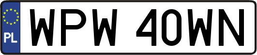 WPW40WN