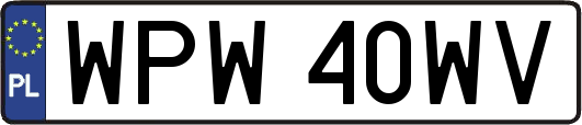 WPW40WV