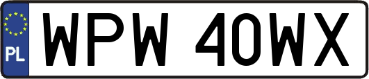 WPW40WX