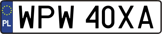 WPW40XA
