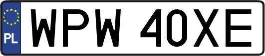WPW40XE