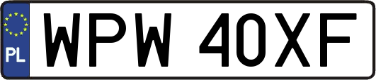 WPW40XF