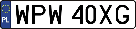 WPW40XG