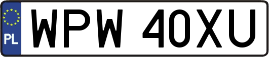 WPW40XU