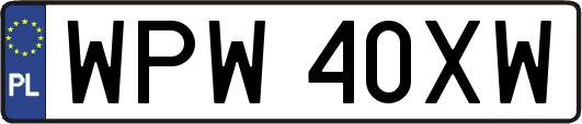 WPW40XW