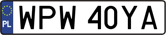 WPW40YA