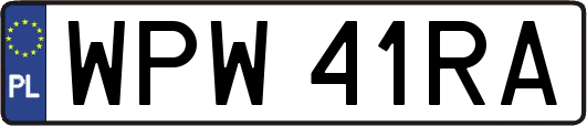 WPW41RA