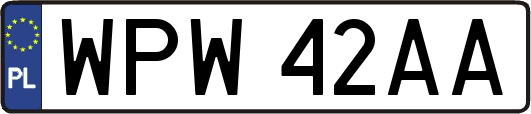 WPW42AA
