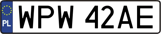 WPW42AE