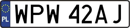 WPW42AJ
