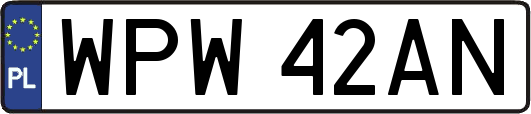 WPW42AN