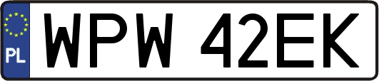 WPW42EK