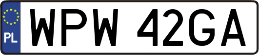 WPW42GA