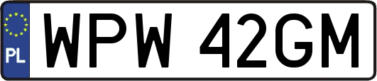 WPW42GM