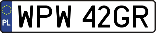WPW42GR
