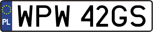 WPW42GS