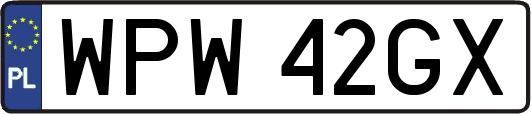 WPW42GX