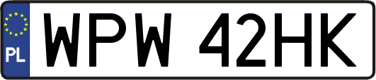 WPW42HK