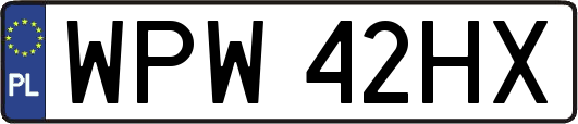 WPW42HX