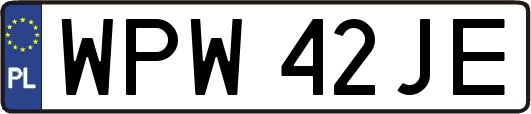 WPW42JE