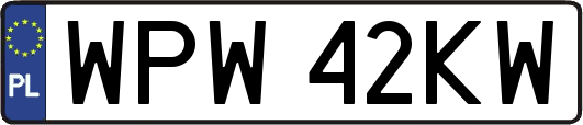 WPW42KW