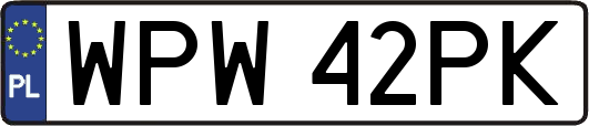 WPW42PK