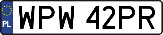 WPW42PR