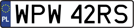 WPW42RS