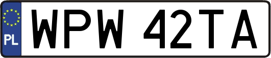 WPW42TA