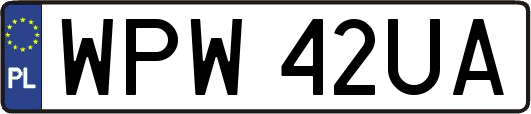 WPW42UA