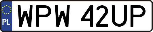WPW42UP