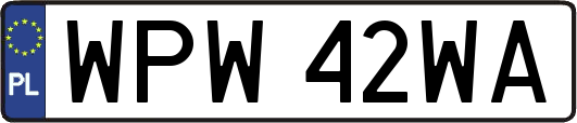 WPW42WA