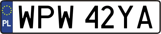 WPW42YA