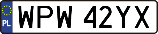WPW42YX