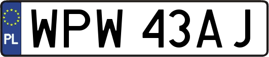 WPW43AJ