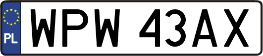 WPW43AX