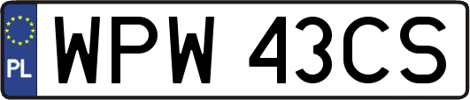 WPW43CS