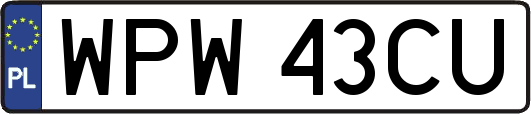 WPW43CU