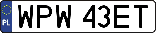 WPW43ET
