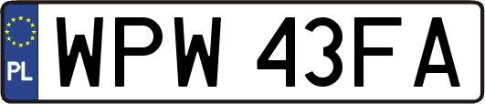 WPW43FA